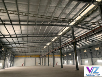 Cho thuê nhà xưởng 2.000m2 tại khu công nghiệp Yên Phong – Bắc Ninh